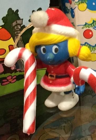 Décoration de Noël - Schtroumpfette