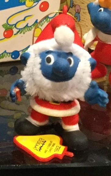 Décoration de Noël - Grand Schtroumpf - Père Noël