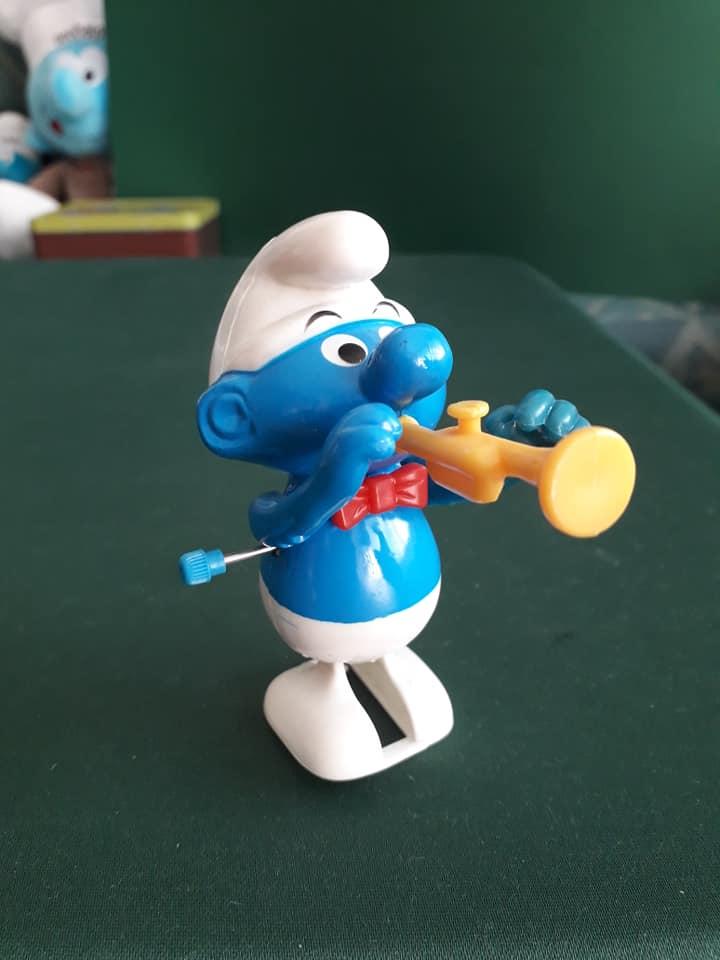 Schtroumpf à la trompette