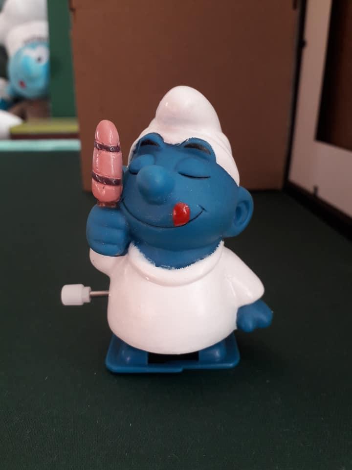 Schtroumpf avec glace