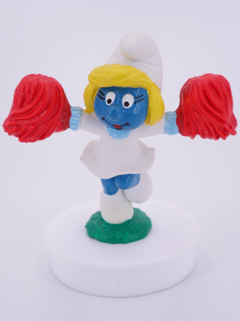 Schtroumpfette pom-pom girl