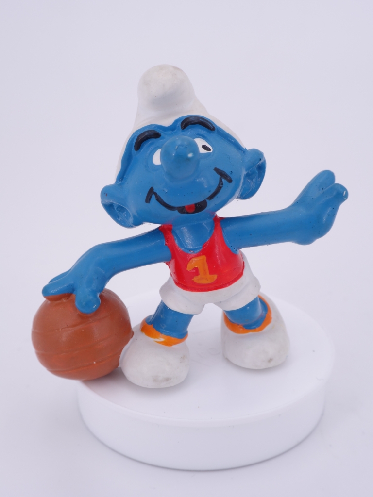 Schtroumpf basketteur