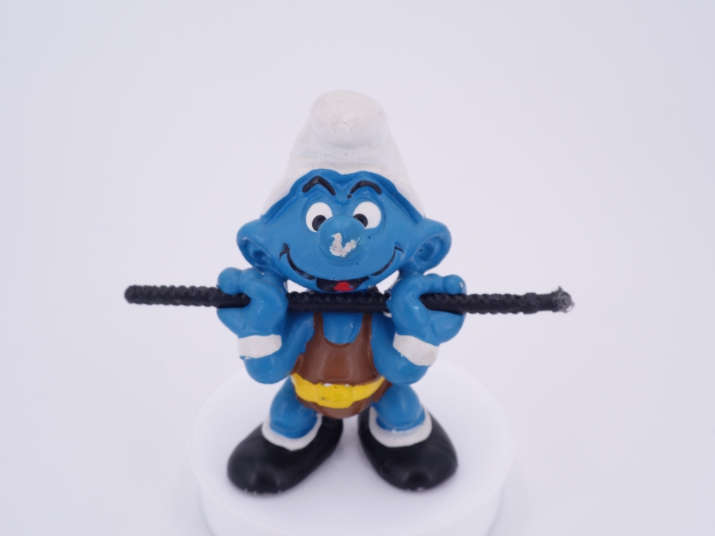 Schtroumpf haltérophile