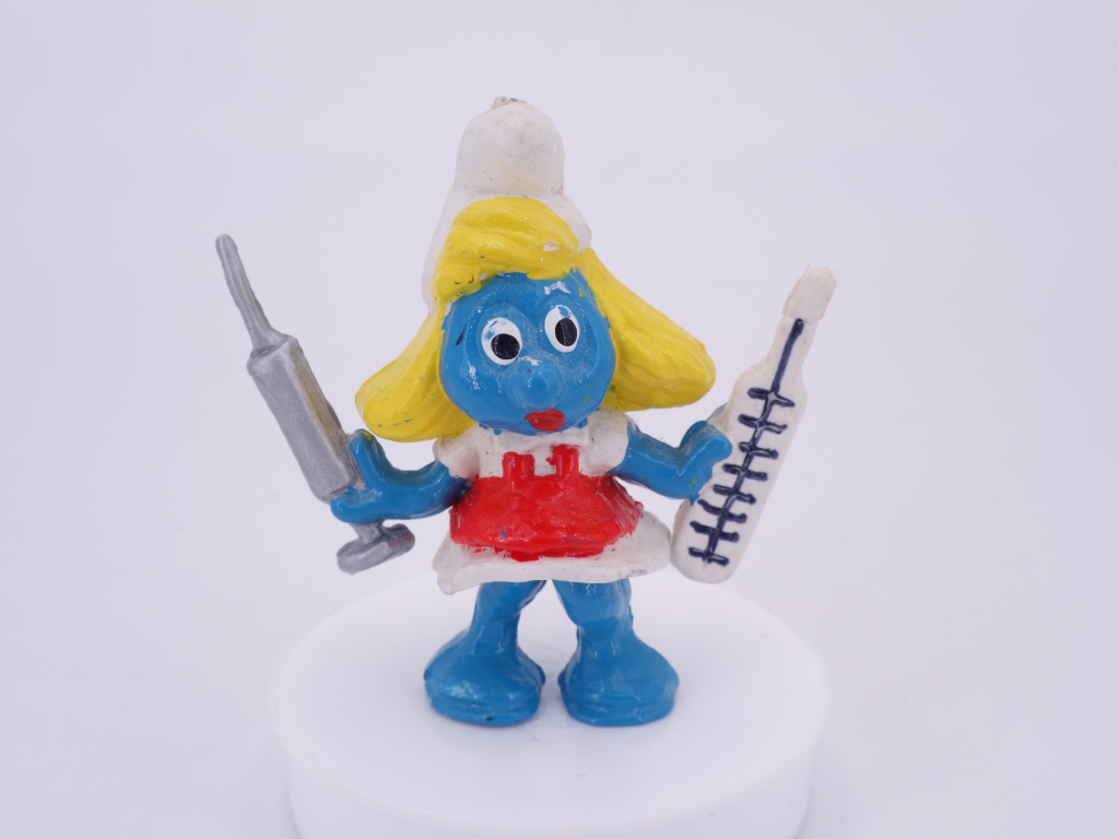 Schtroumpfette infirmière