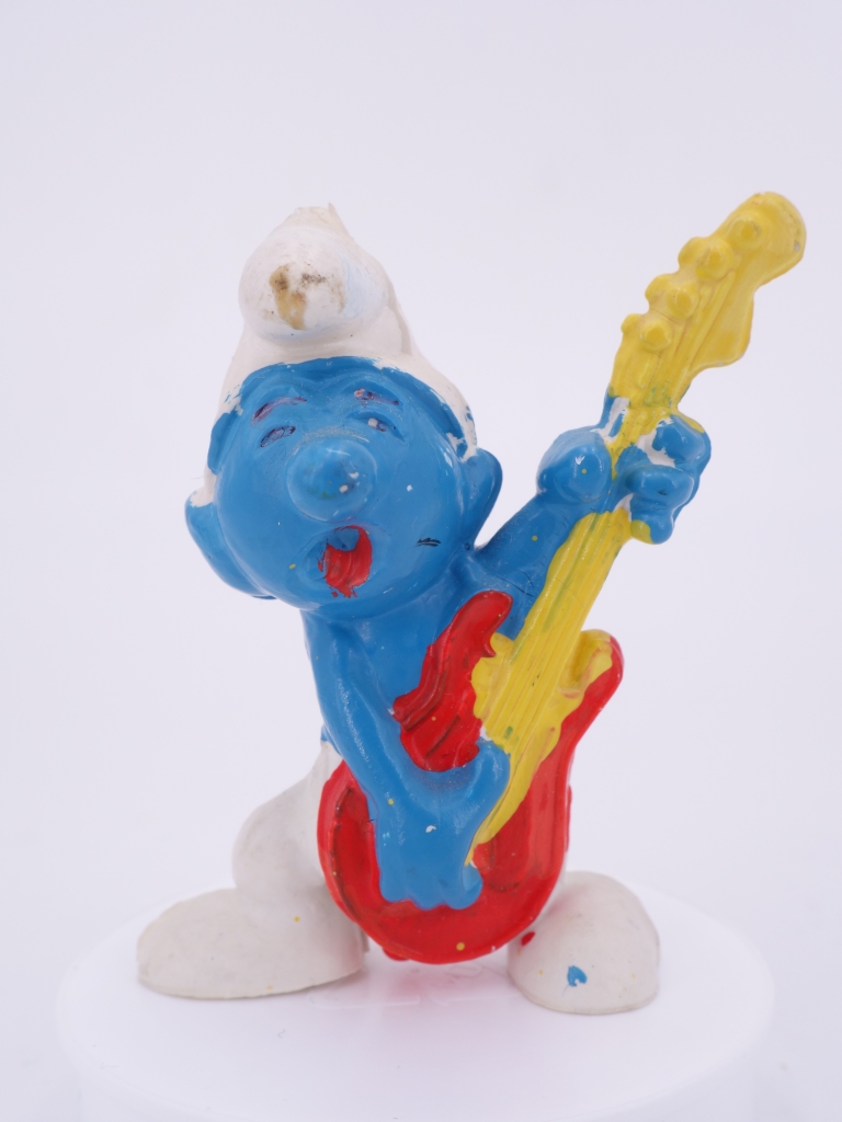 Schtroumpf guitariste