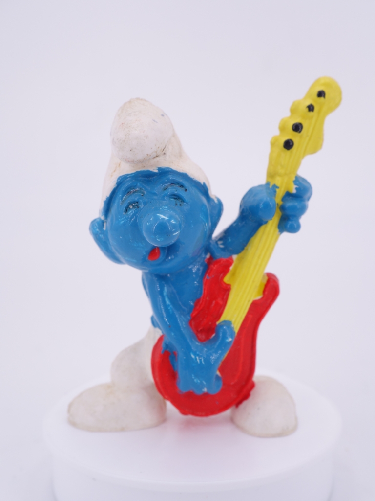 Schtroumpf guitariste