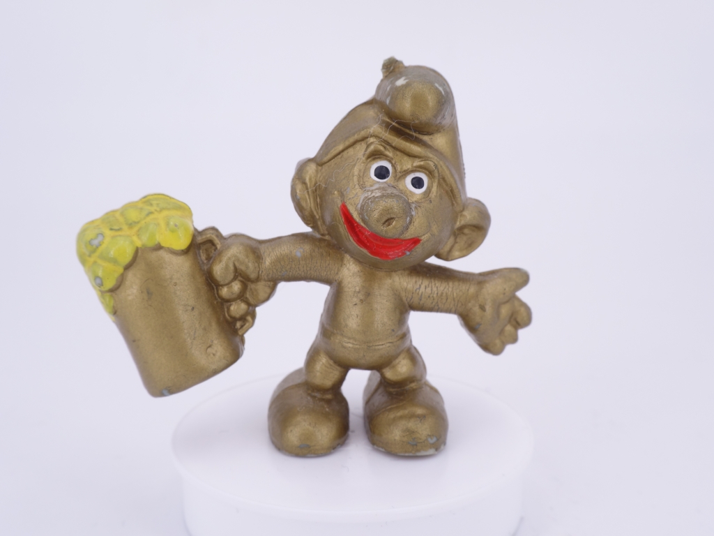 Schtroumpf avec bière