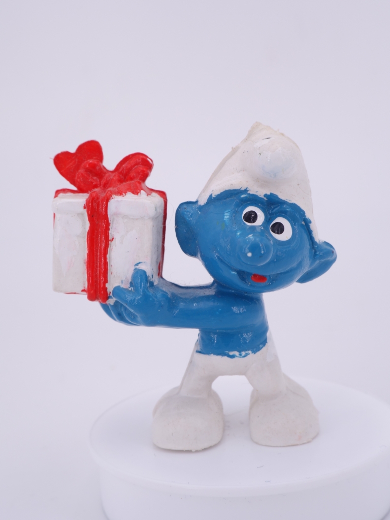 Schtroumpf avec cadeau