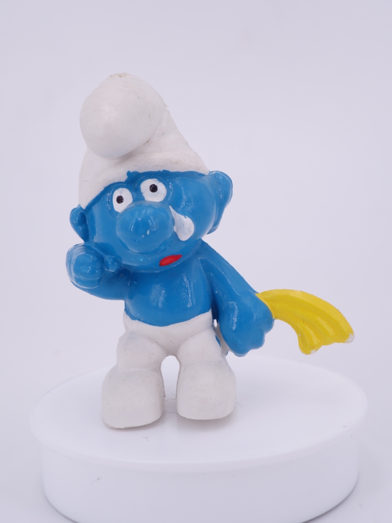 Schtroumpf triste (avec mouchoir)