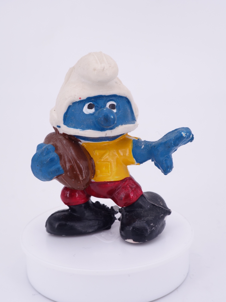 Schtroumpf footballeur américain