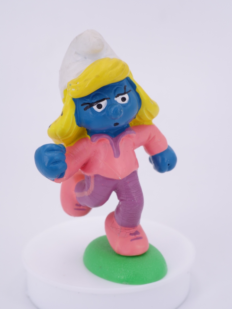 Schtroumpfette joggeuse