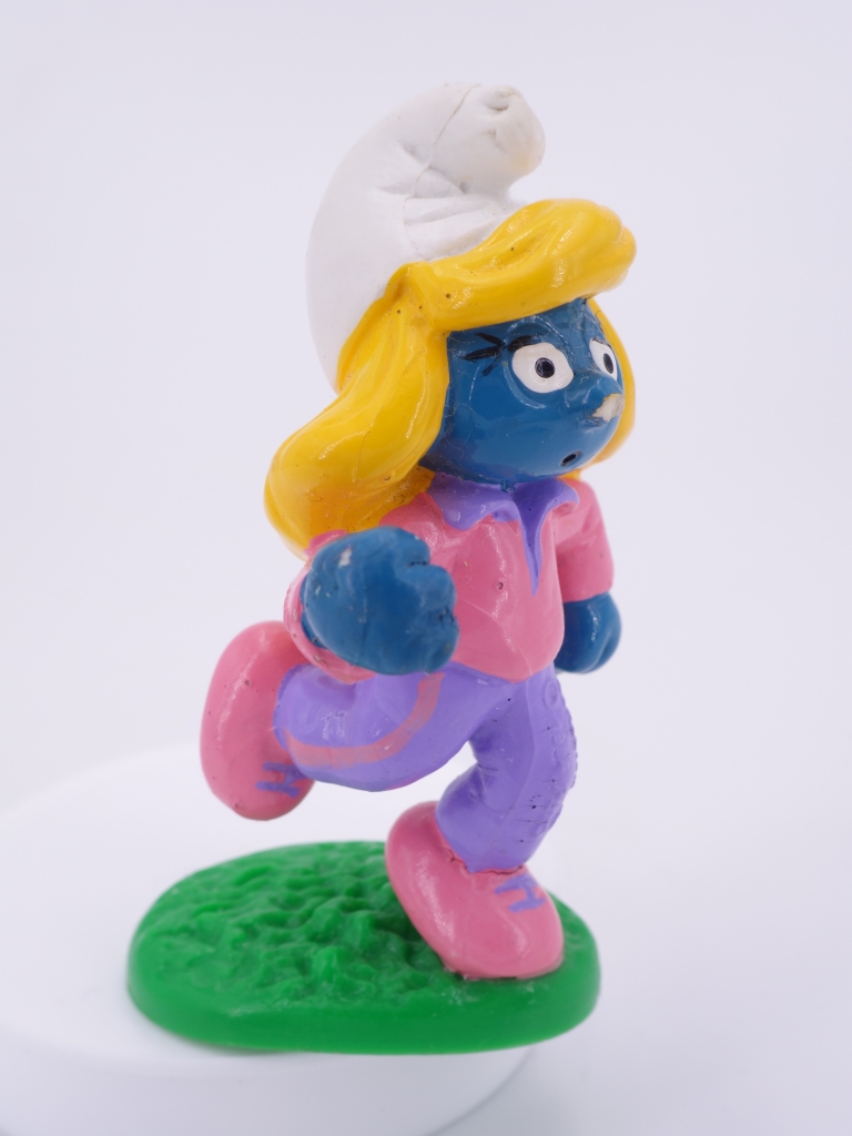 Schtroumpfette joggeuse