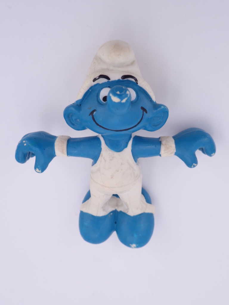 Schtroumpf gymnaste - Anneaux