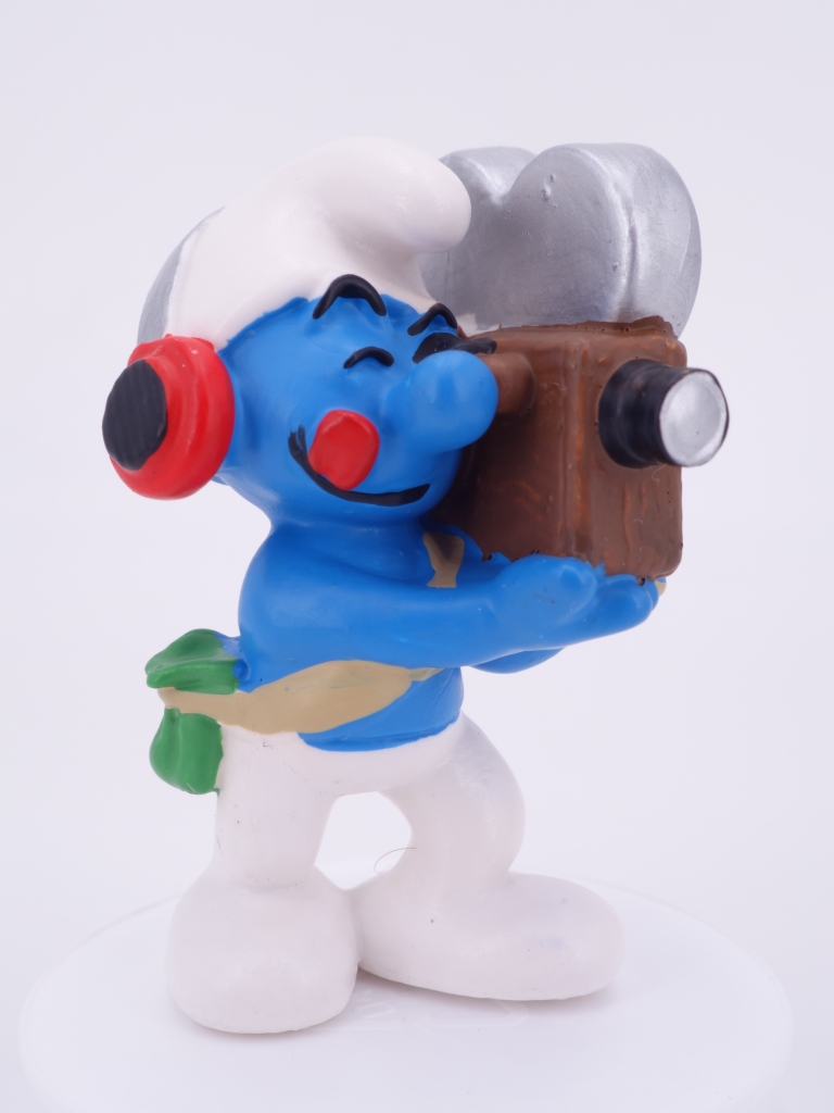 Schtroumpf caméraman