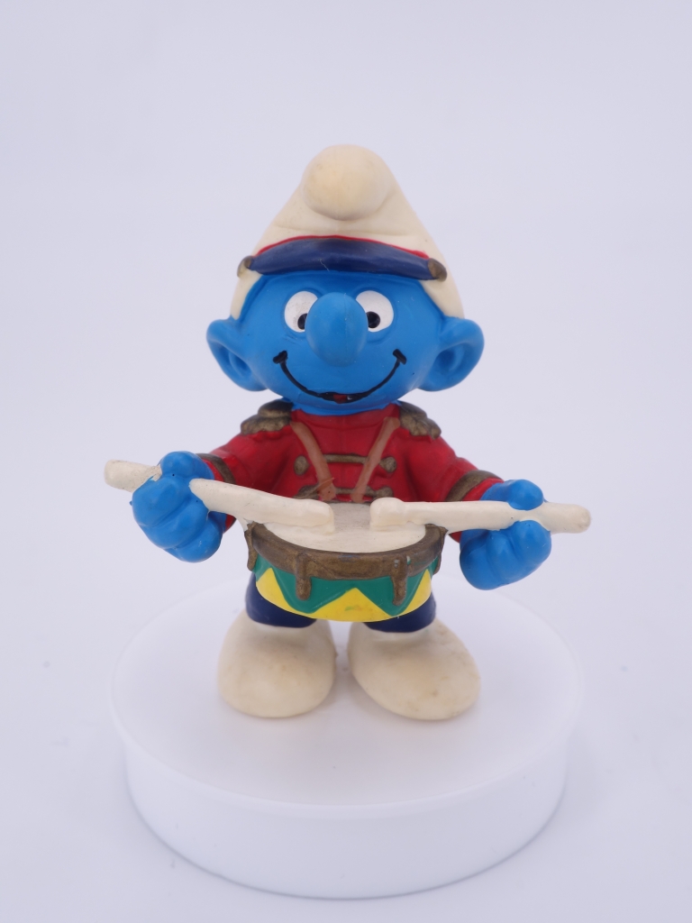 Schtroumpf au tambour / caisse claire