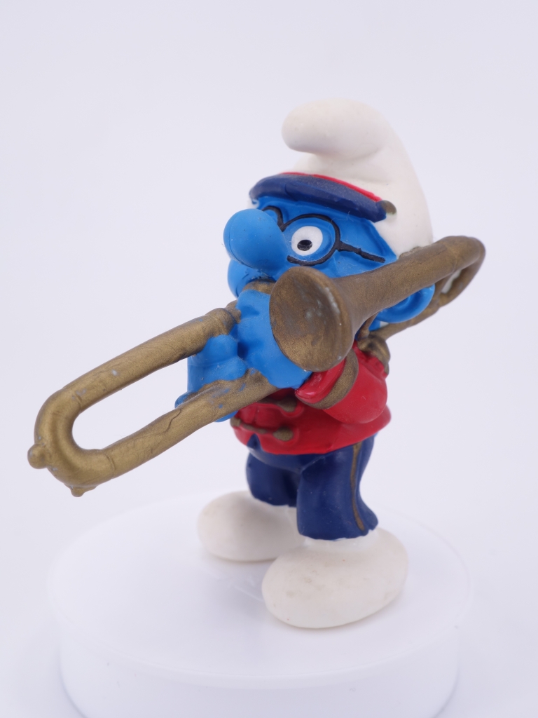 Schtroumpf au trombone