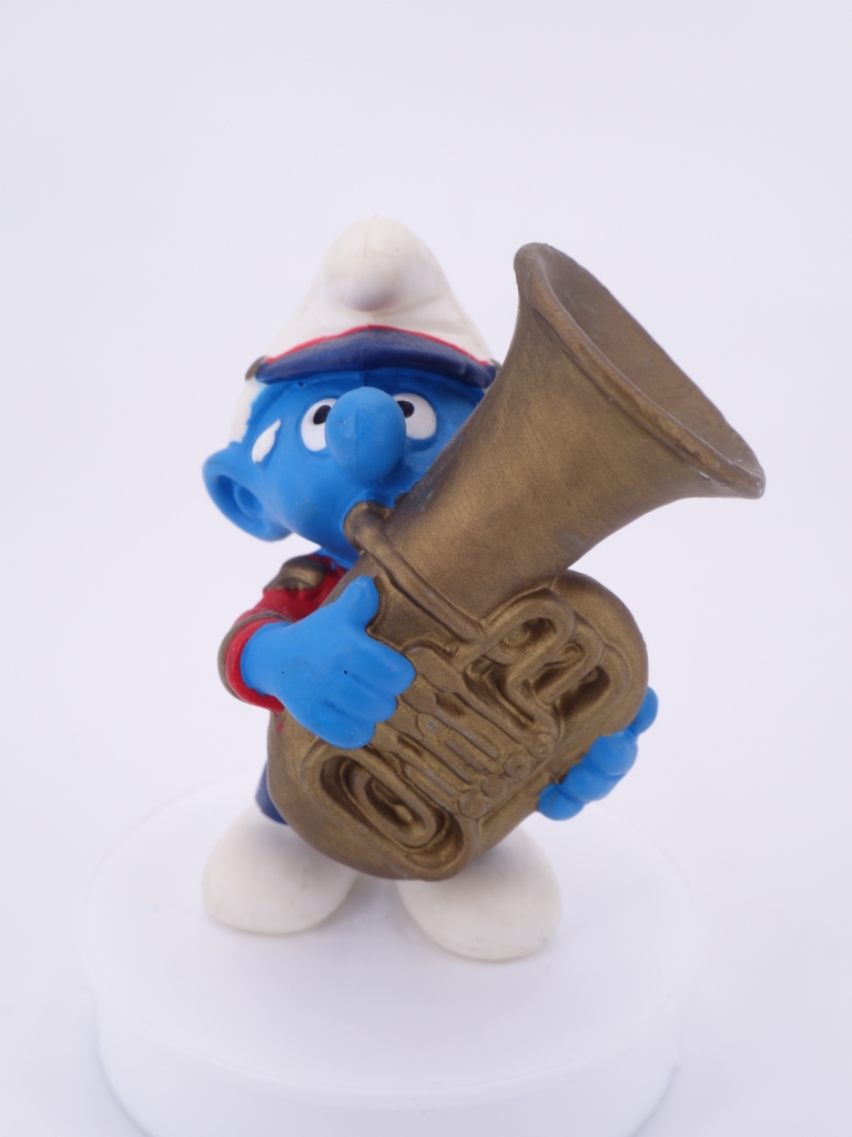 Schtroumpf au tuba