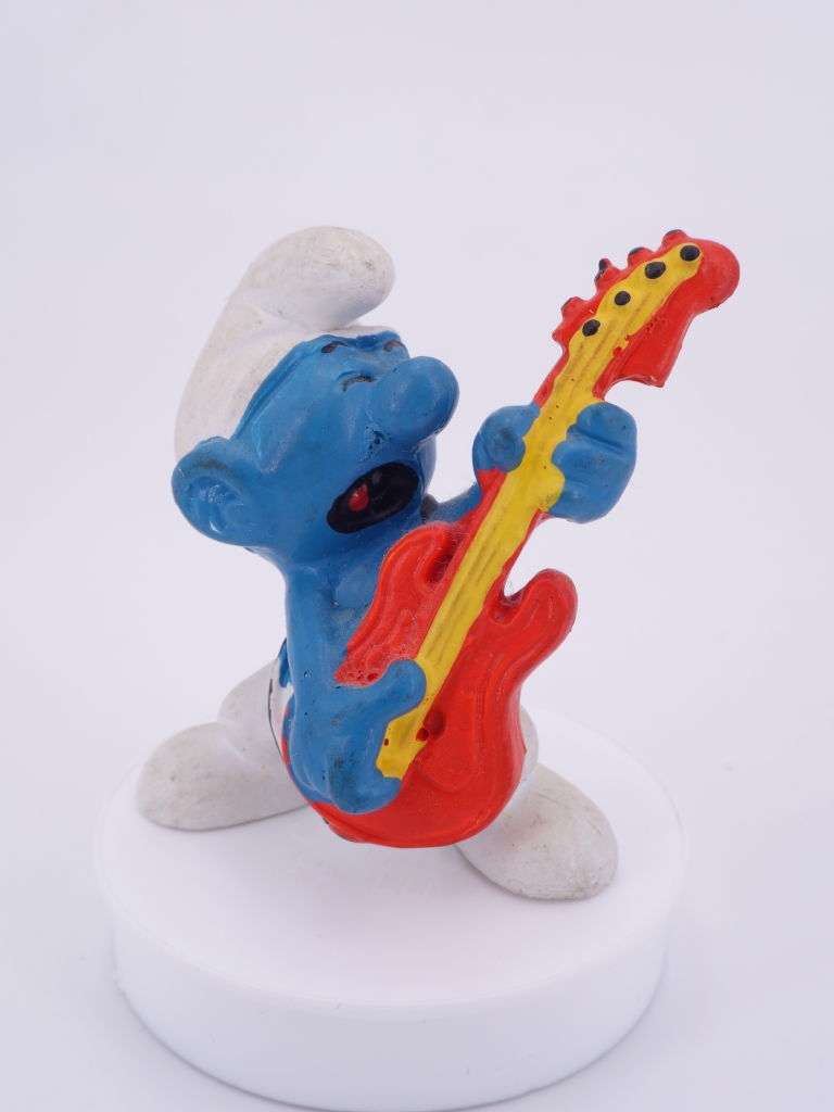 Schtroumpf guitariste