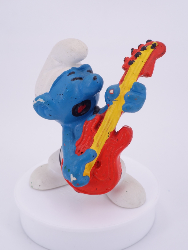 Schtroumpf guitariste