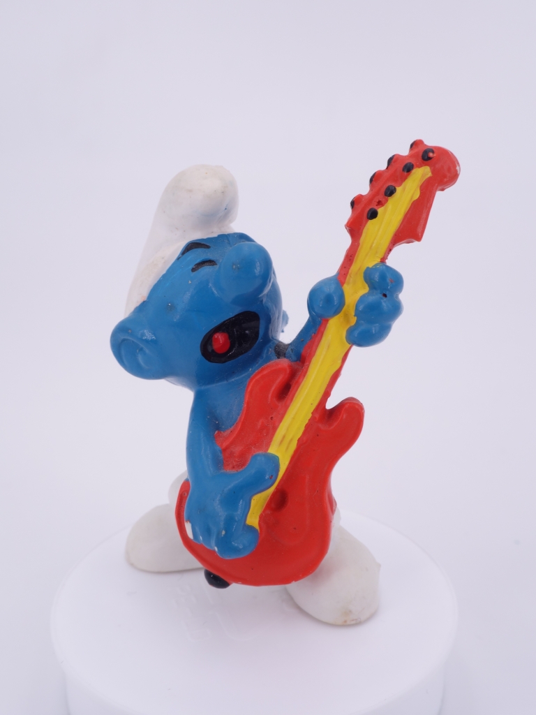 Schtroumpf guitariste