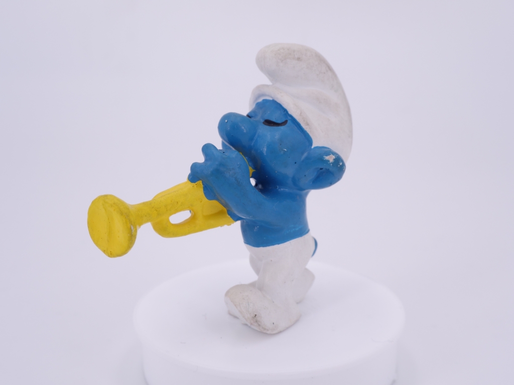 Schtroumpf à la trompette