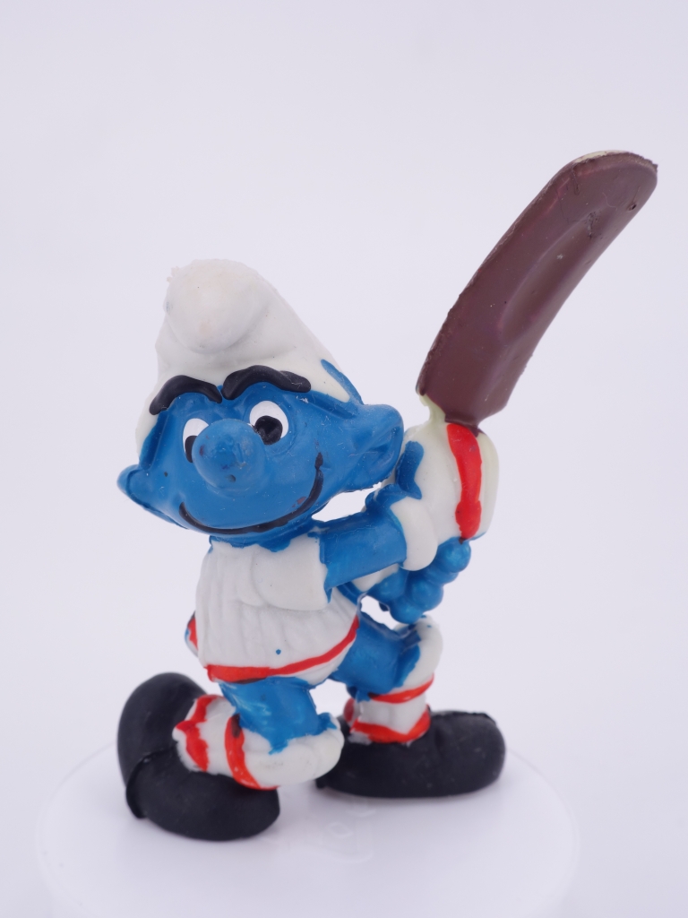 Schtroumpf joueur de cricket