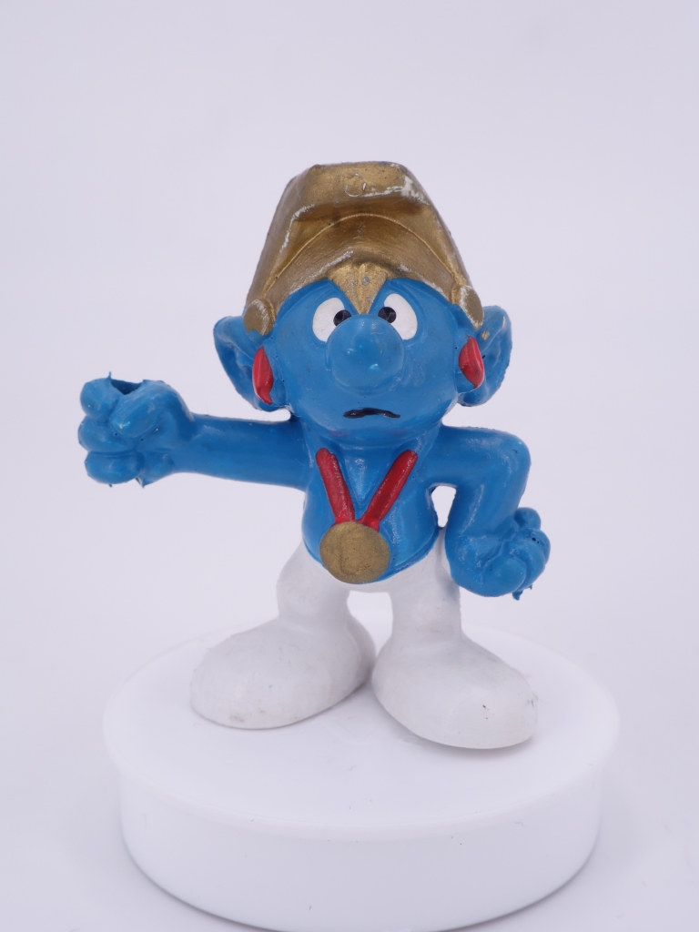 Schtroumpf avec hallebarde