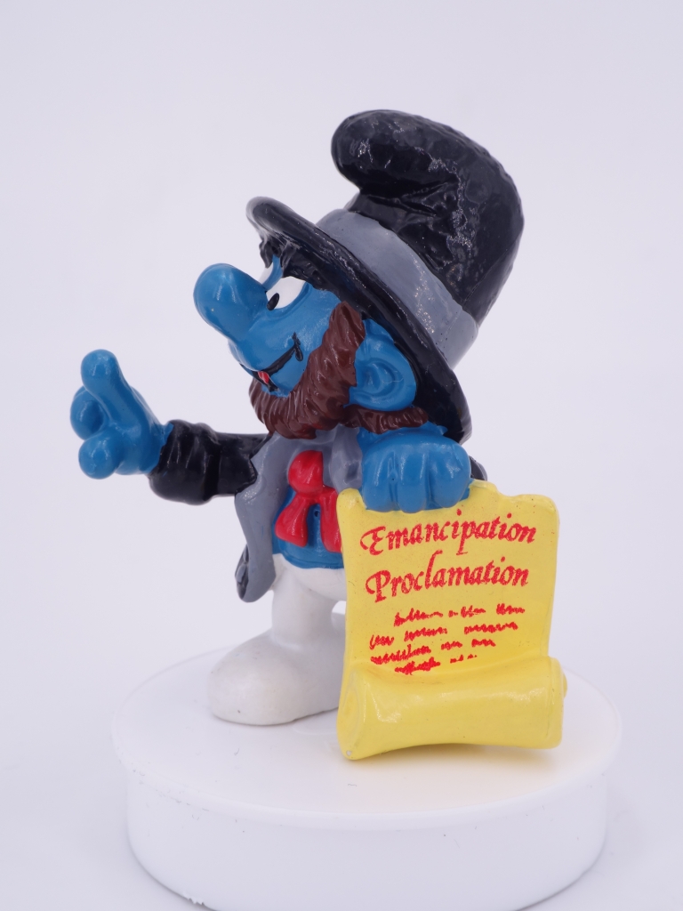 Schtroumpf historique - Abraham Lincoln