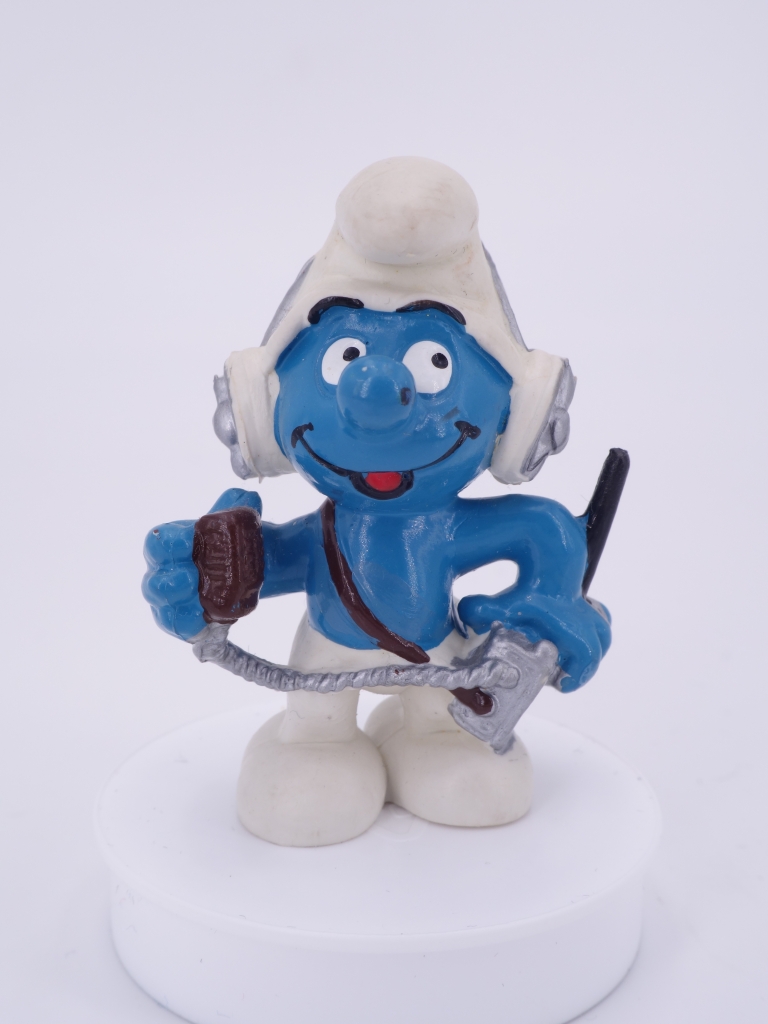 Schtroumpf avec radio