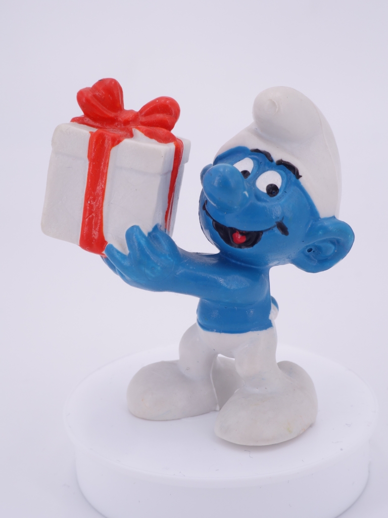 Schtroumpf avec cadeau