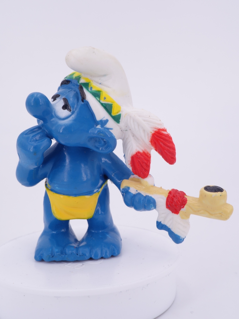 Schtroumpf indien - Calumet de la paix