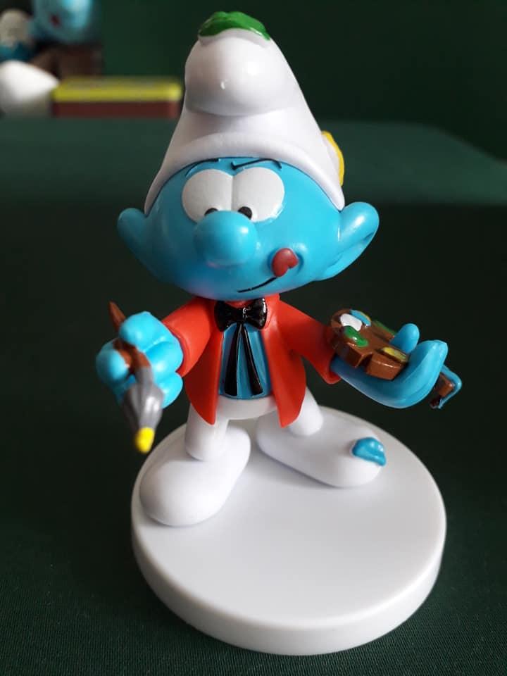 Schtroumpf peintre/artiste