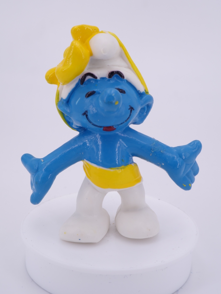 Schtroumpf jubileum avec ruban