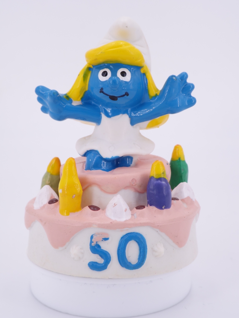 Schtroumpfette gâteau surprise