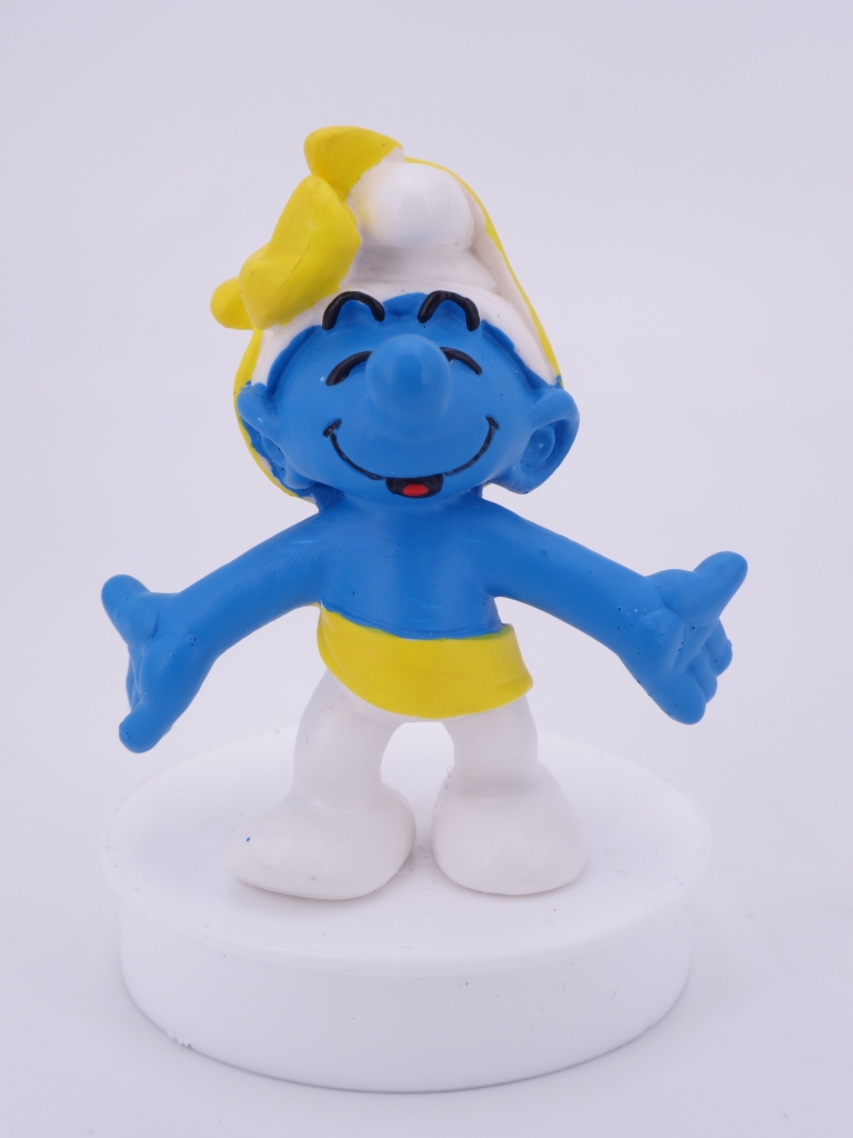 Schtroumpf jubileum avec ruban