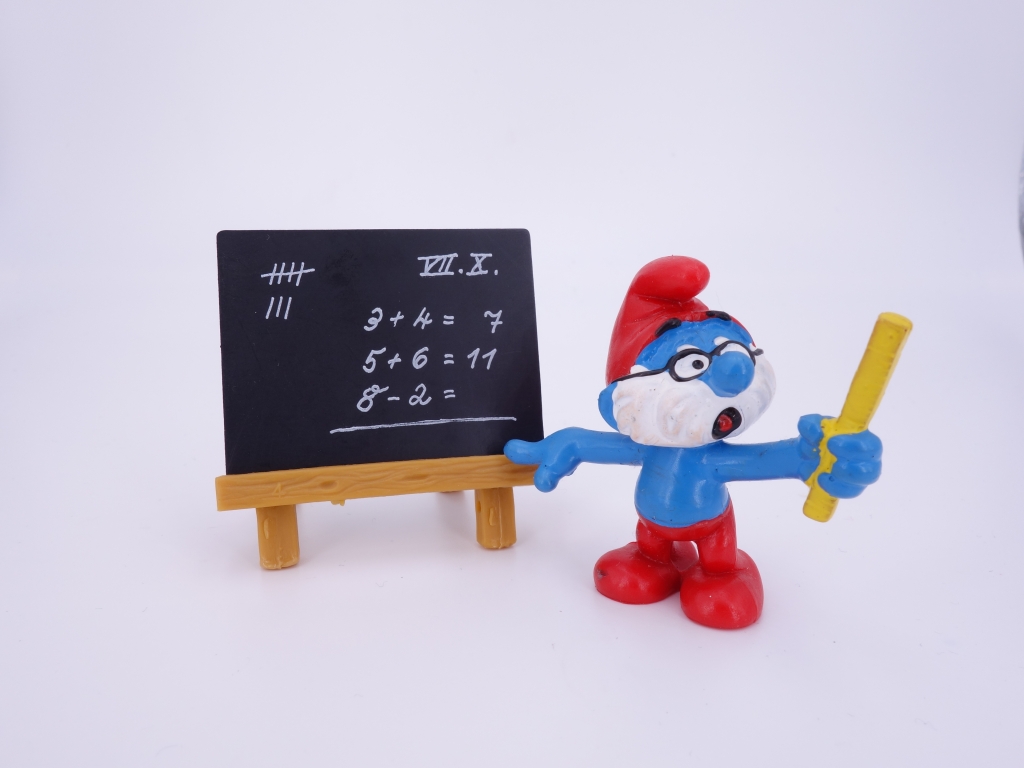 Grand Schtroumpf professeur