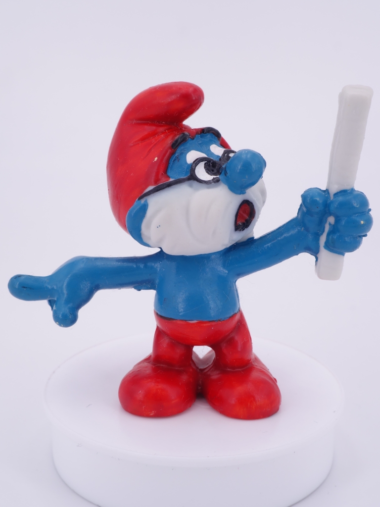 Grand Schtroumpf professeur