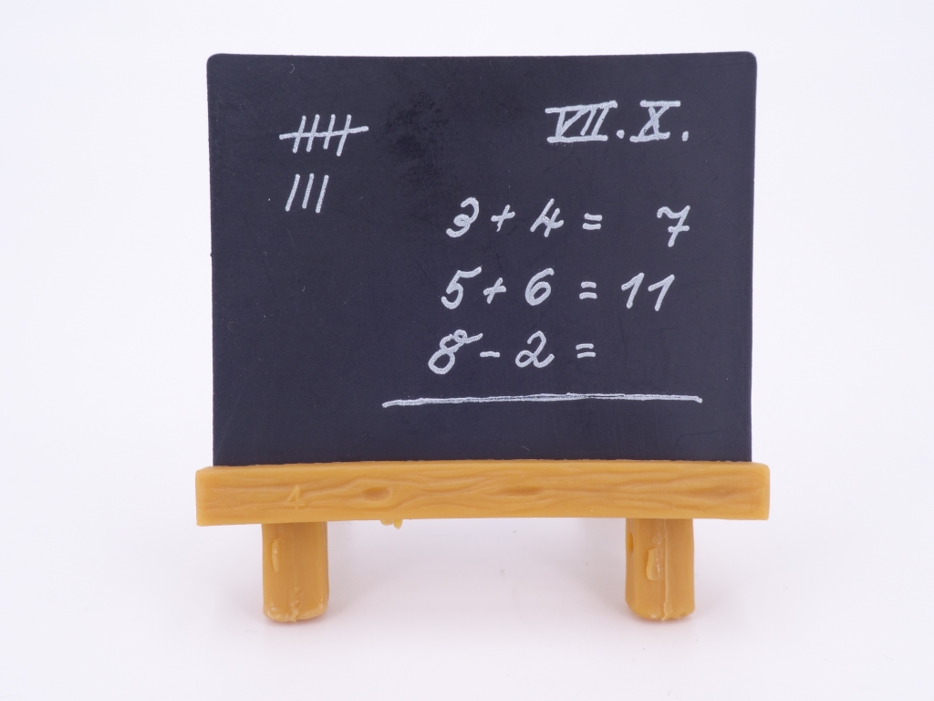 Grand Schtroumpf professeur - Tableau