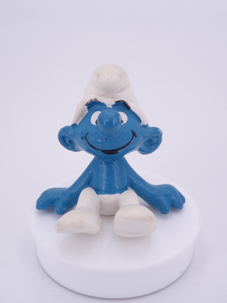 Schtroumpf assis (grand)