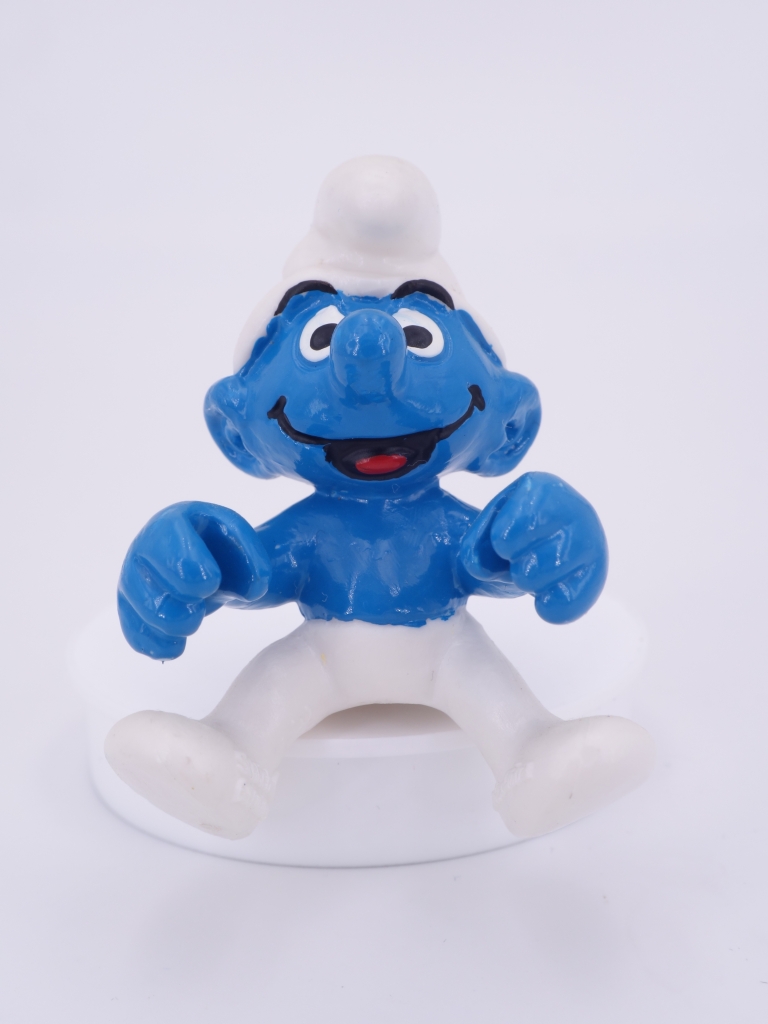 Terrain de jeu - Schtroumpf sur balançoire à bascule