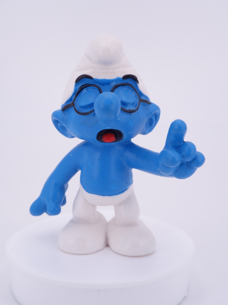 Schtroumpf à Lunettes