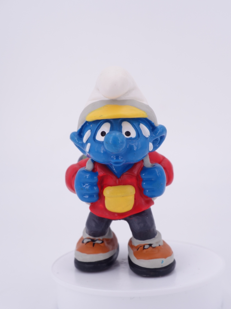 Schtroumpf randonneur