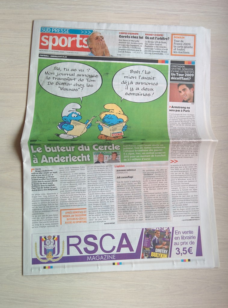 Journal Sud Presse Sport