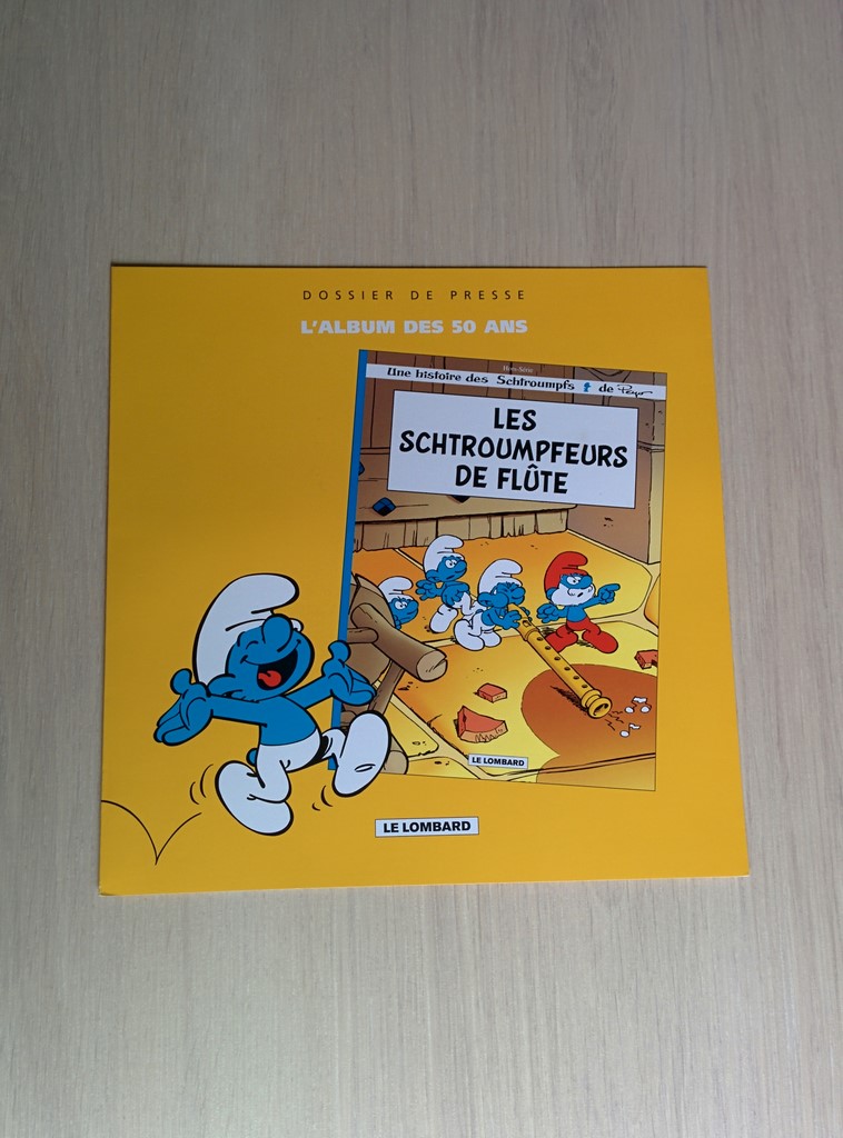 Dossiers de presse Les Schtroumpfeurs de Flûte