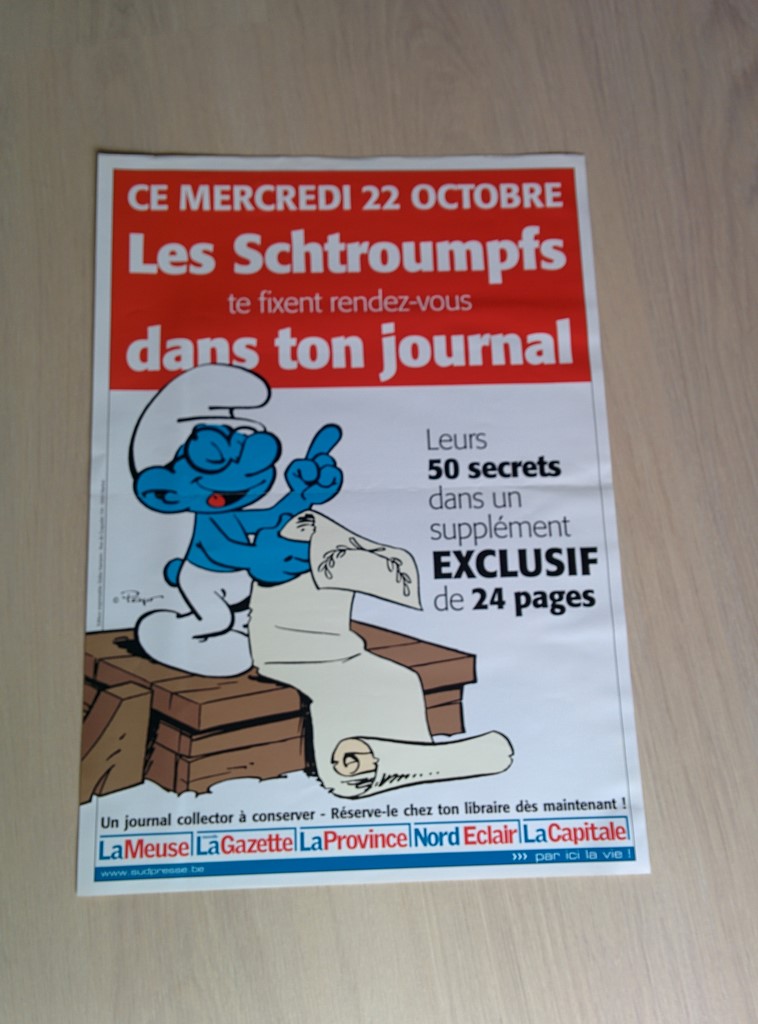 Affiche pour un supplément de journal