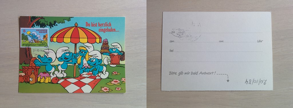 Schtroumpfs qui pique-niques