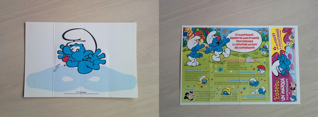 Masque Schtroumpf Farceur