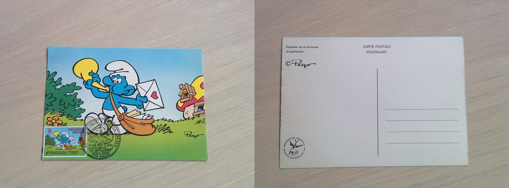 Carte : Schtroumpf Facteur