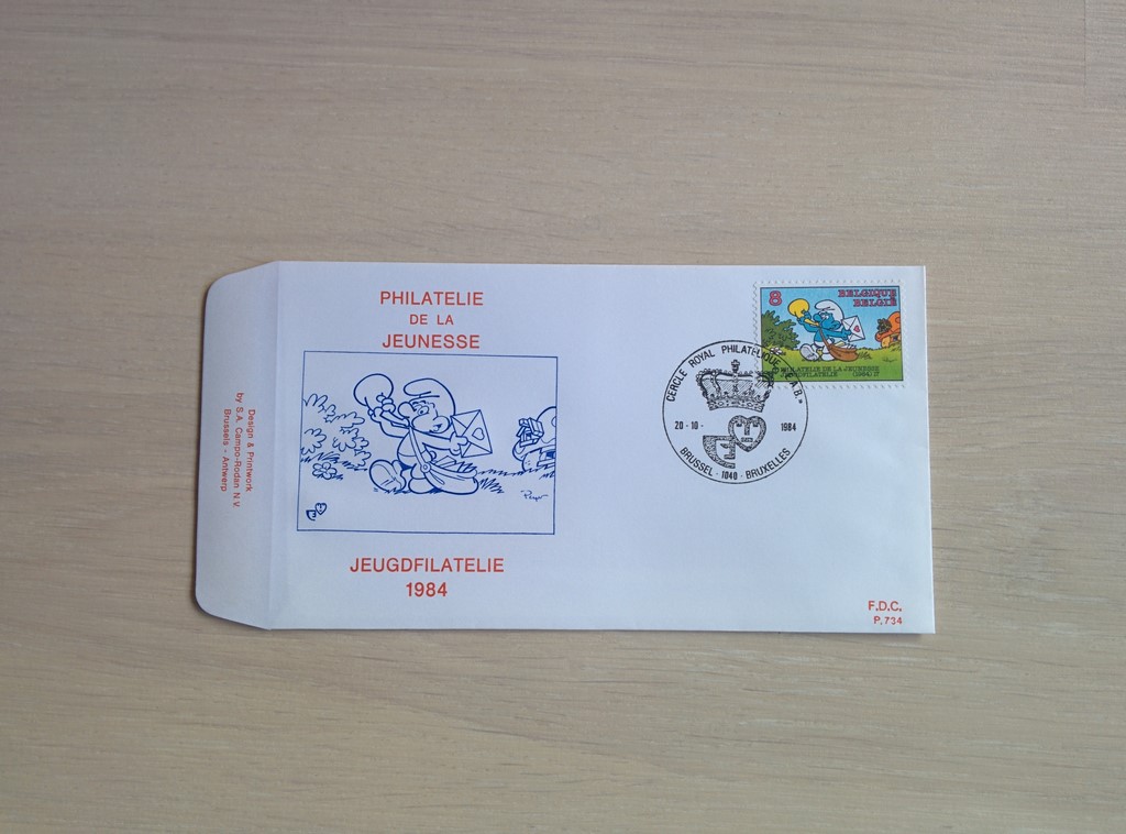 Enveloppe "tamponnée"