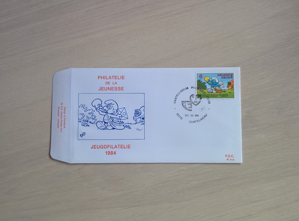 Enveloppe "tamponnée"